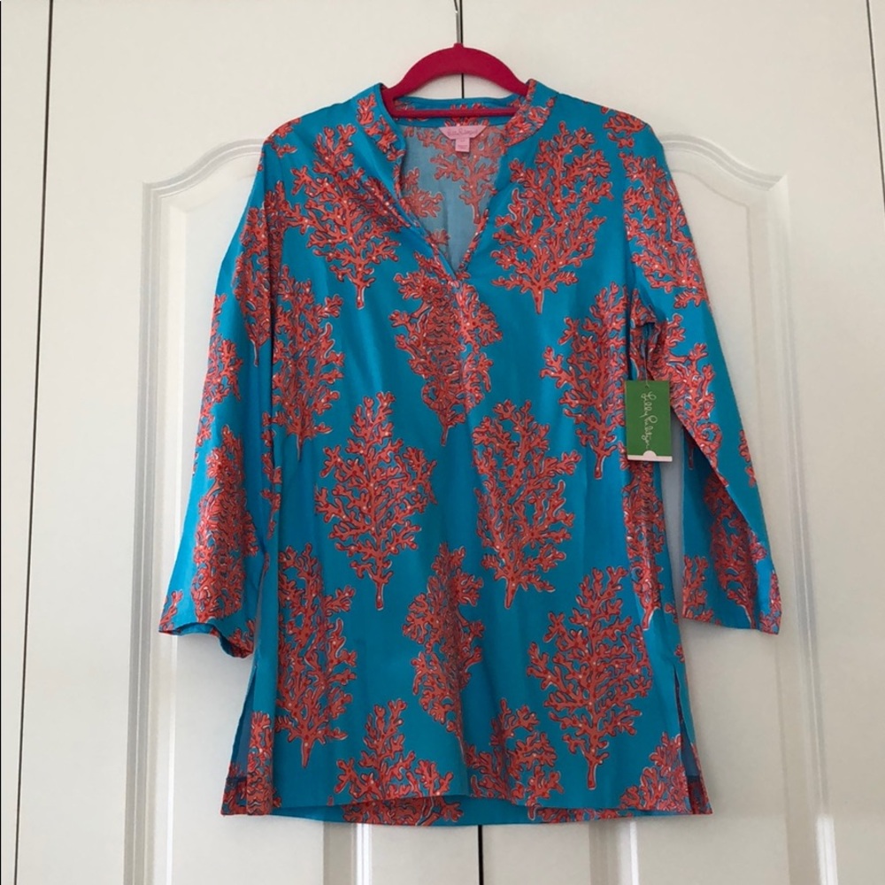 Lilly Coral Tunic